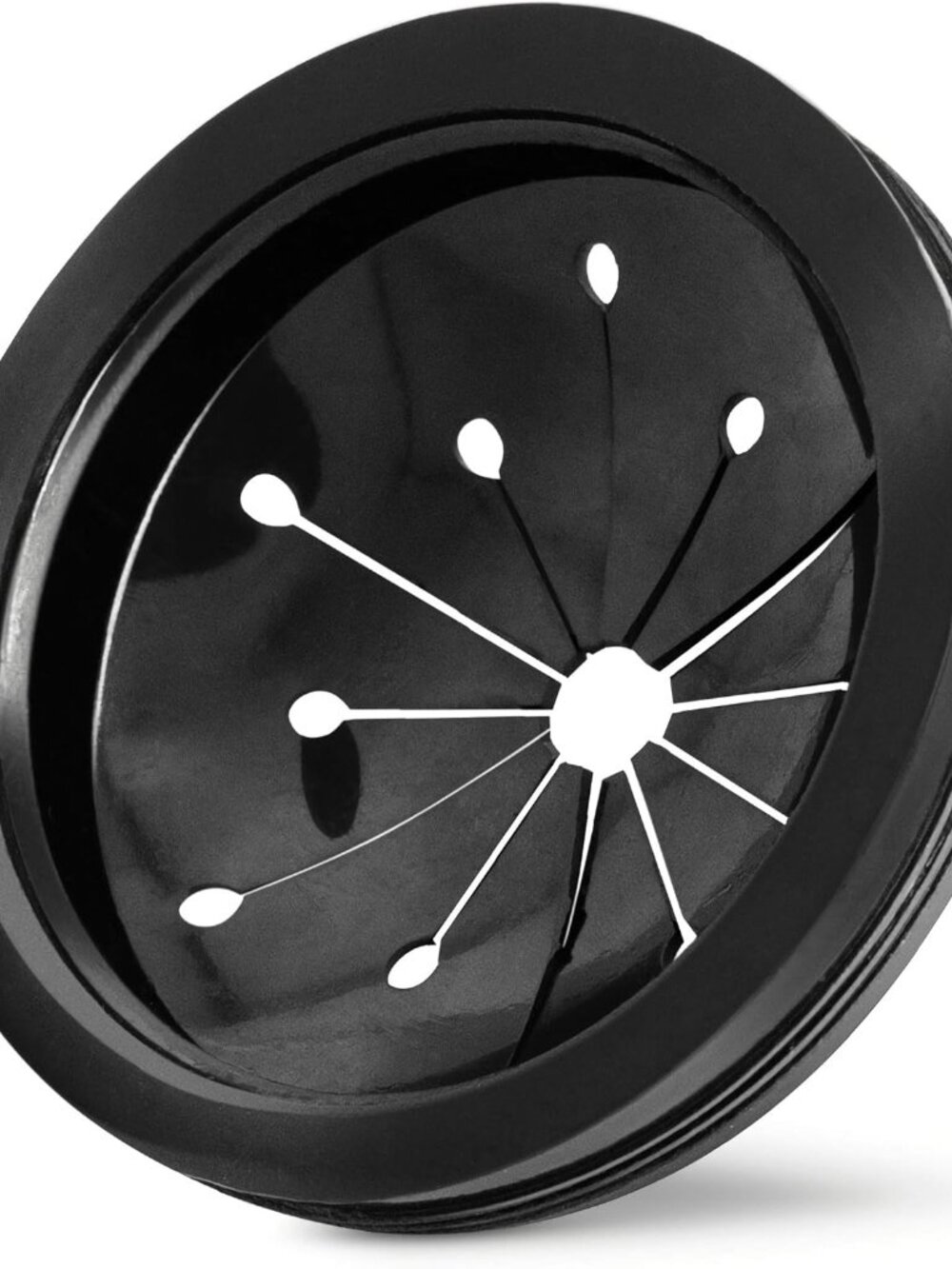 Garbage Disposal Splash Guard Collar Sink Baffle, Food Waste Disposer Parts Acce